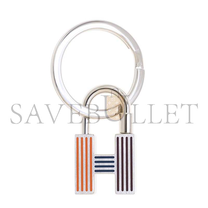 HERMÈS CADENAS QUIZZ RAINBOW KEY RING H077309FPAN 